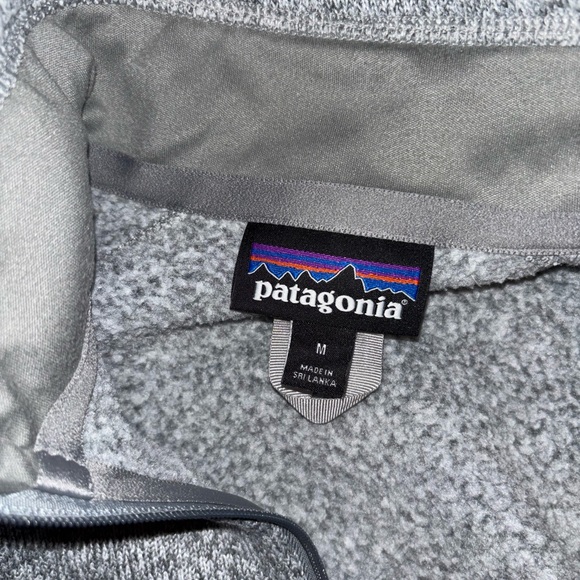 Patagonia Heather Gray Fleece Jacket - Picture 3 of 3